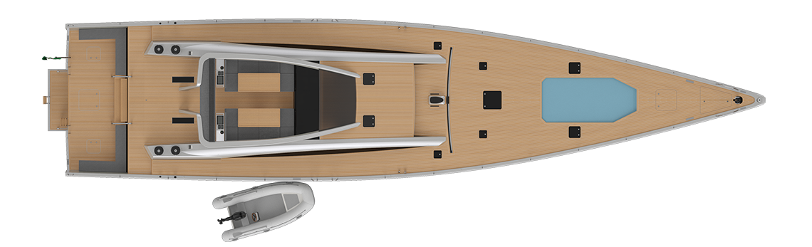 MCP Yachts Silver Bullet 100