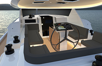 Global Exp 66 - MCP Yachts - Cockpit