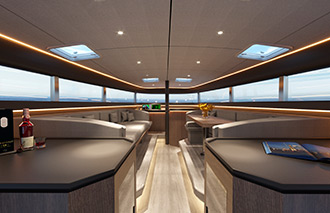 Global Exp 66 - MCP Yachts - Salão